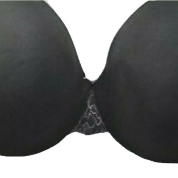 Lane Bryant Cacique Womens Bra Cotton Lace Full Coverage Plus Size 40F Black - Picture 5 of 6